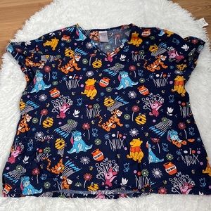 Disney women’s scrub top